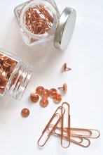 Load image into Gallery viewer, Copper Paperclips
